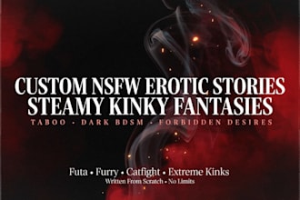 write steamy nsfw futa furry incest catfight dark bdsm smut erotic stories