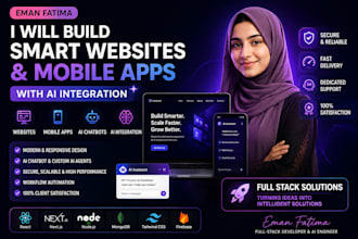website with ai integration and app