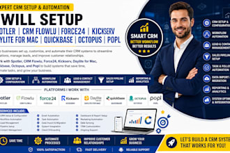 spotler crm flowlu force24 kickserv daylite for mac quickbase octopus automation