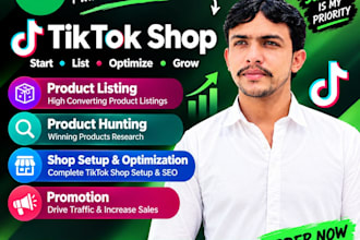 setup tik tok shop, tik tok affiliate and tiktok shop ads