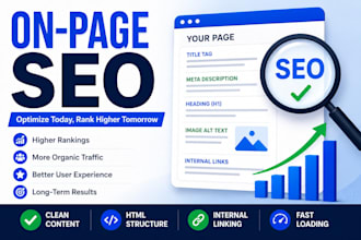 do on page SEO and technical optimization service