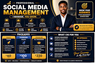 manage your social media and grow your audience