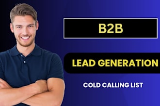 b2b lead generation collecting email, cold calling list