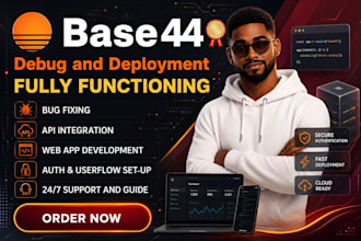 base44 deployment expert base44 bug fixing expert by a base44 integration expert
