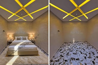 do realistic virtual staging for real estate and properties