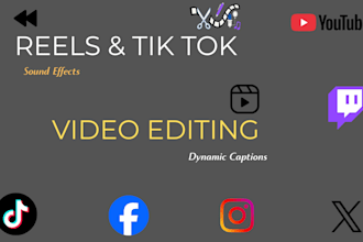 edit engaging instagram reels and video and tik tok