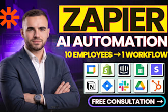 be your zapier expert for zapier automation and api integration