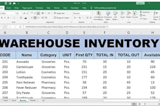 create automated inventory management system in google sheets