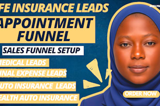 life insurance leads, insurance leads, life insurance, sales funnel, appointment