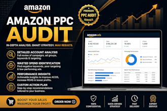 audit and optimize your amazon PPC campaigns