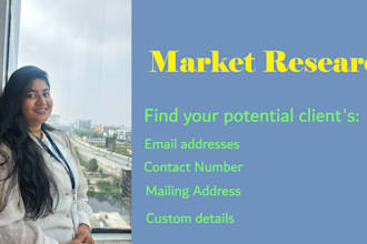 do in depth web research and comprehensive market research