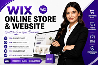 build wix online store wix ecommerce website wix website redesign wix developmen