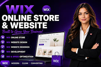 build wix online store wix ecomerce website wix website redesign wix development