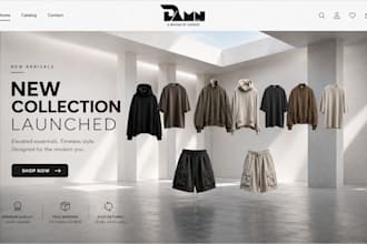 clothing shopify store clothing website streetwear website clothing brand