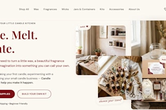 build a website which sync with your aesthetics