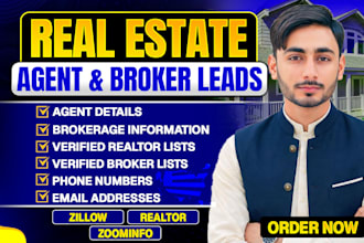 provide USA real estate agents, brokers and realtor leads
