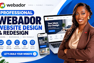 webador website design webador redesign wordpress website webador development