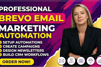 brevo email marketing automation brevo email campaigns newsletter crm workflows