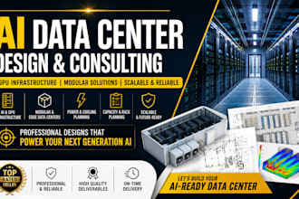 design ai data center, GPU infrastructure and modular data center