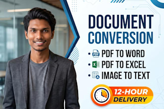 convert PDF to word, excel, image to text and word to PDF