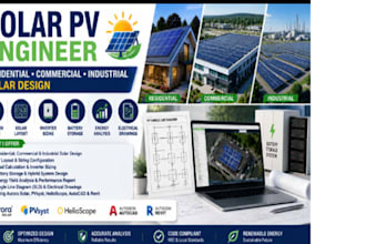 solar pv engineer, residential, commercial, industrial solar design