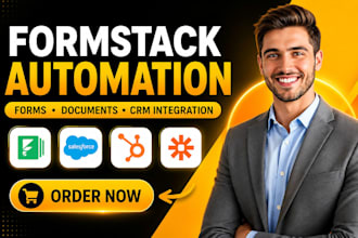 build formstack form and automate formstack documents with salesforce or hubspot