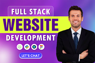 do website design, redesign and custom website development front end developer