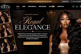 hair extension shopify store hair website beauty website hair extension website