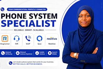 set up ringcentral nextiva aircall vonage  ai call routing and SMS automation