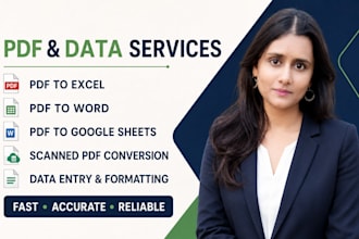 convert PDF and scanned images to excel word or google sheets