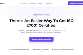 write SEO optimized landing page and website copy