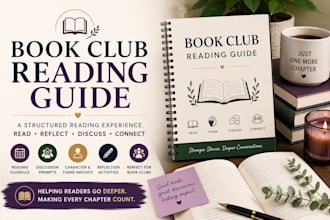 create a custom reading guide for your book club