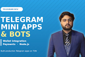 build a telegram mini app or bot with wallet integration