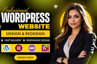 design wordpress website, fix issues, or speed up wordpress site