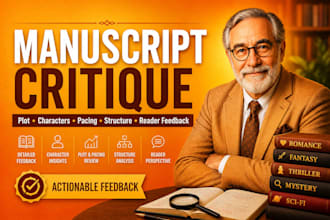elevate your manuscript with expert book critique editorial feedback