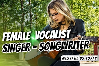 be your female rnb singer  female vocalist female pop singer female singer