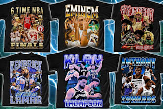 creat an awesome bootleg vintage old shirt in 24 hours