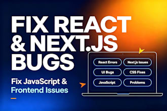 fix react, nextjs, javascript and frontend bugs