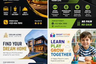 design professional canva flyers