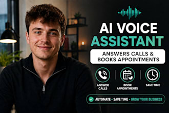 build an ai voice assistant that answers calls and books appointment