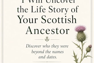 uncover the life story of your scottish ancestor