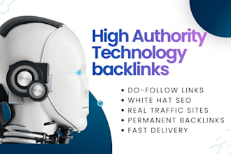 build technology backlinks with premium technology blogs