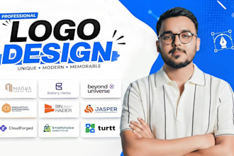 design a modern logo for your startup or wellness brand
