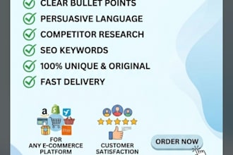 write simple product descriptions
