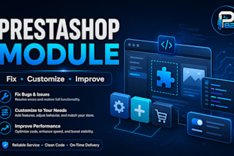 customize and fix your prestashop module