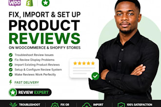 integrate and setup product reviews on woocommerce or shopify store
