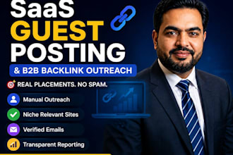 do saas guest posting and b2b backlink outreach for startups