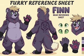 furry reference sheet fursona character nsfw furry oc art anthro furry ref sheet