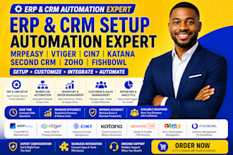 do mrpeasy vtiger cin7 katana second crm erp zoho fishbowl