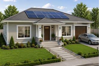 design roof structure for solar panel installation